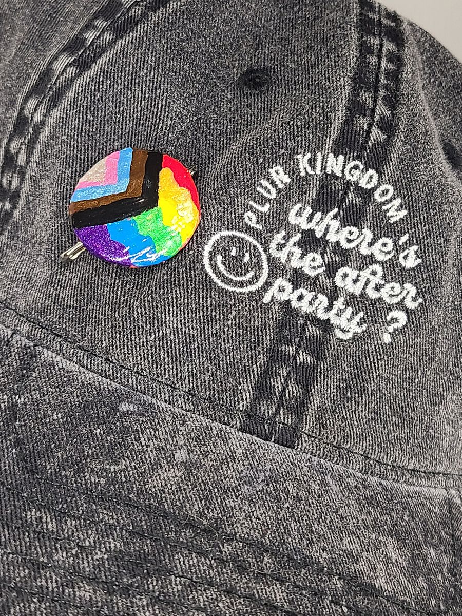 polysexual pride bottle cap pin product image (4)
