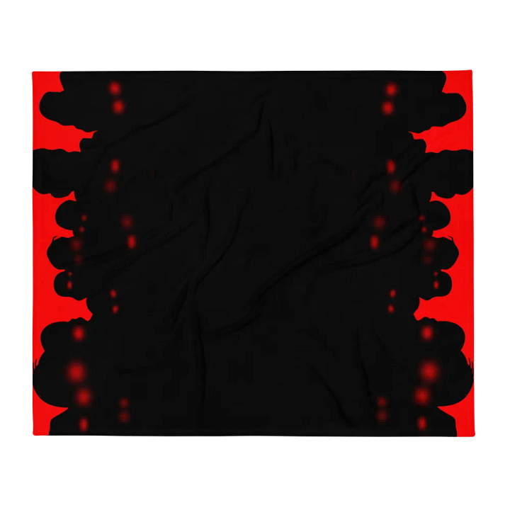 Crimson Mirage Throw Blanket product image (2)