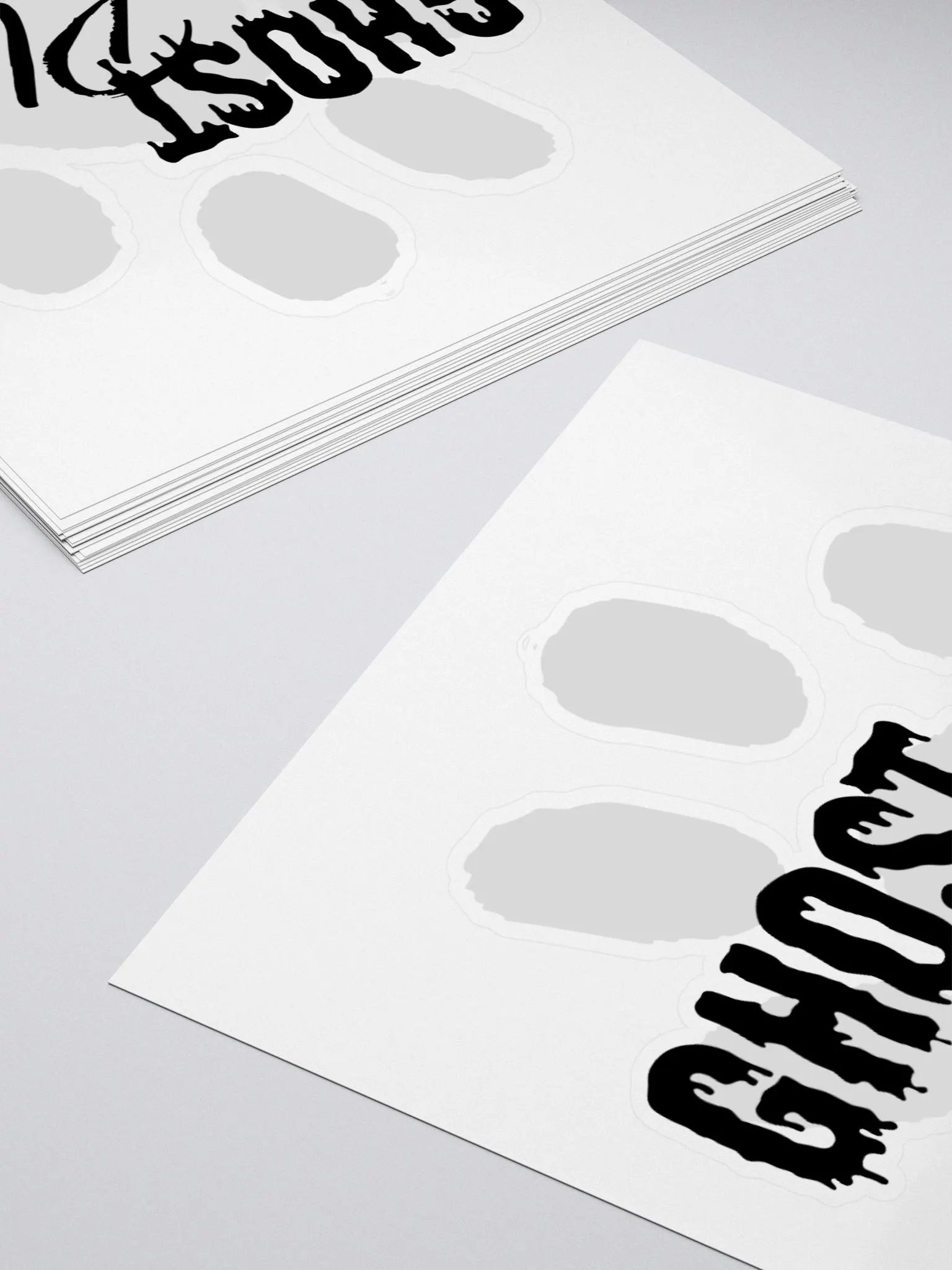 Ghost Pup Sticker product image (4)