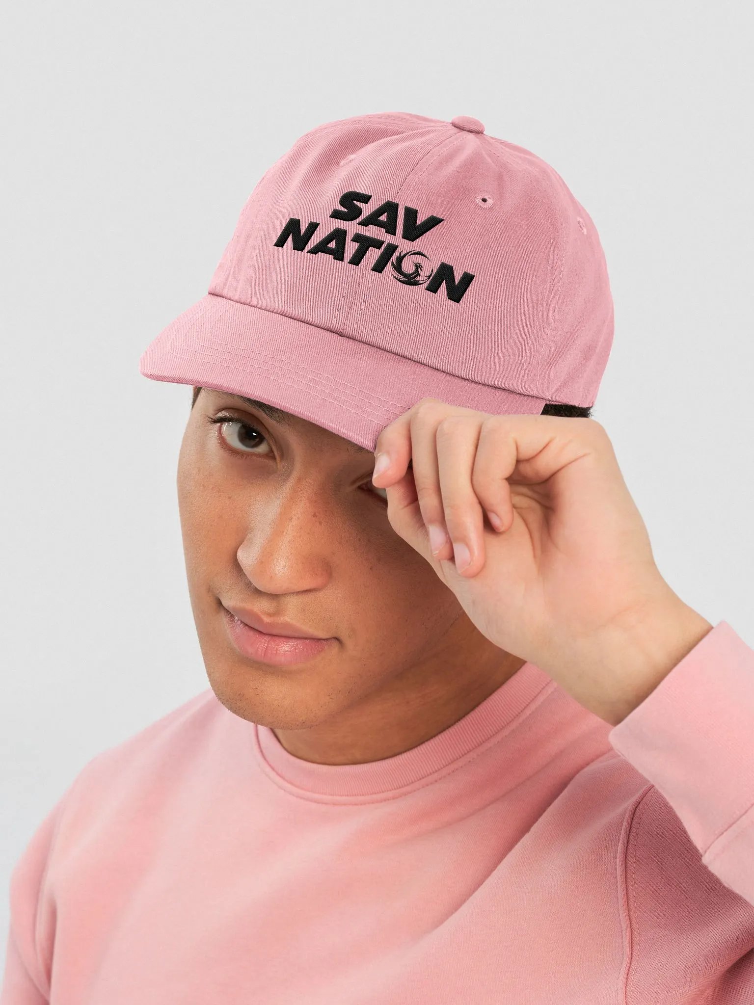 Sav Nation Black Logo Dad Cap product image (30)