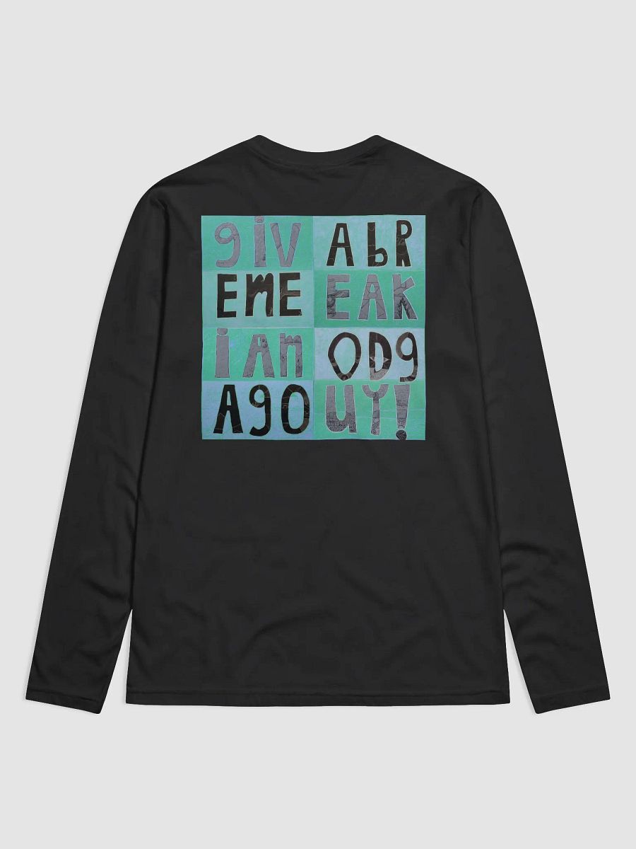 Another Good Guy Premium Fitted Long Sleeve Crew (back) product image (1)