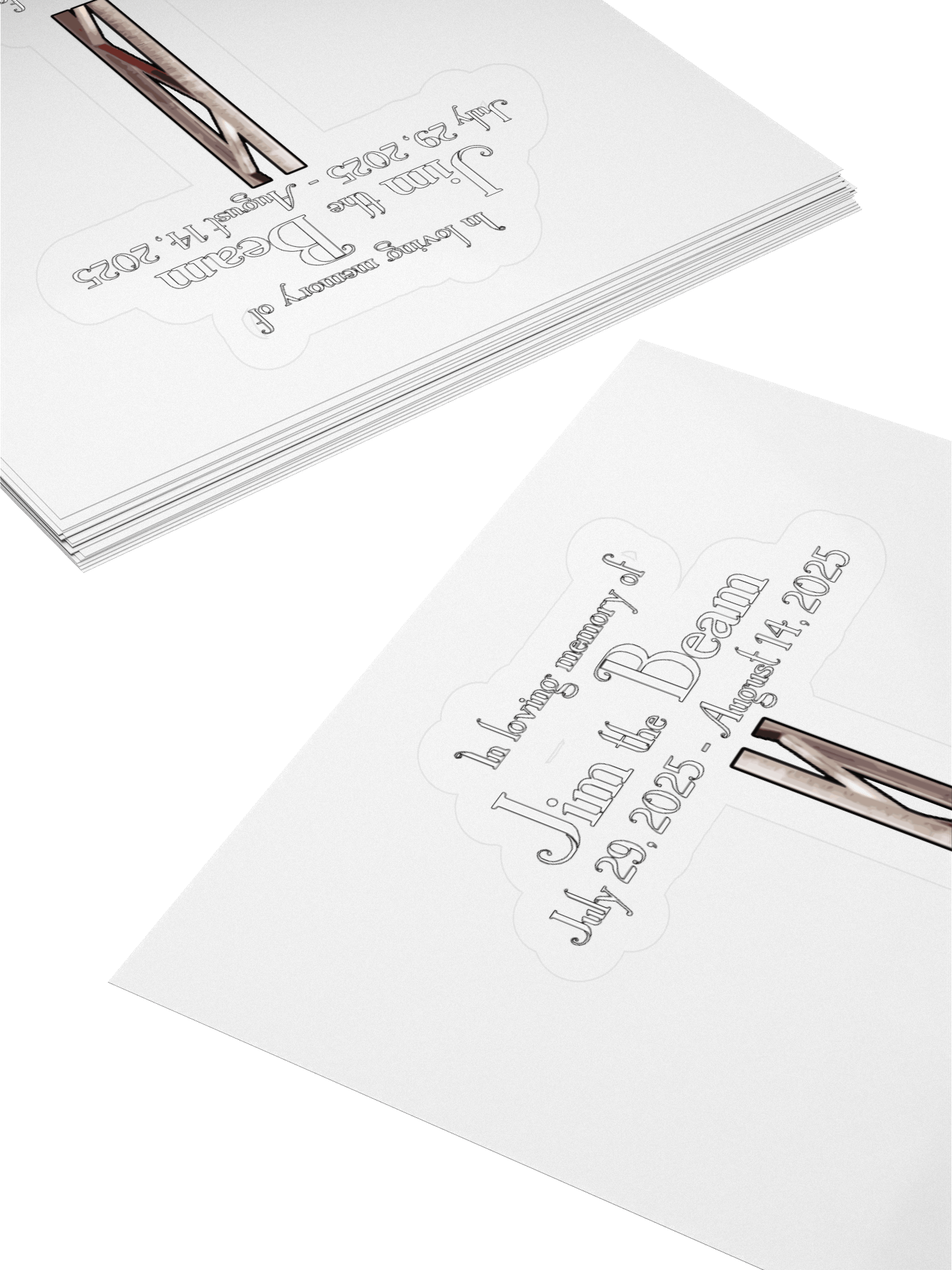 Jim the Beam Kiss-Cut Sticker product image (11)