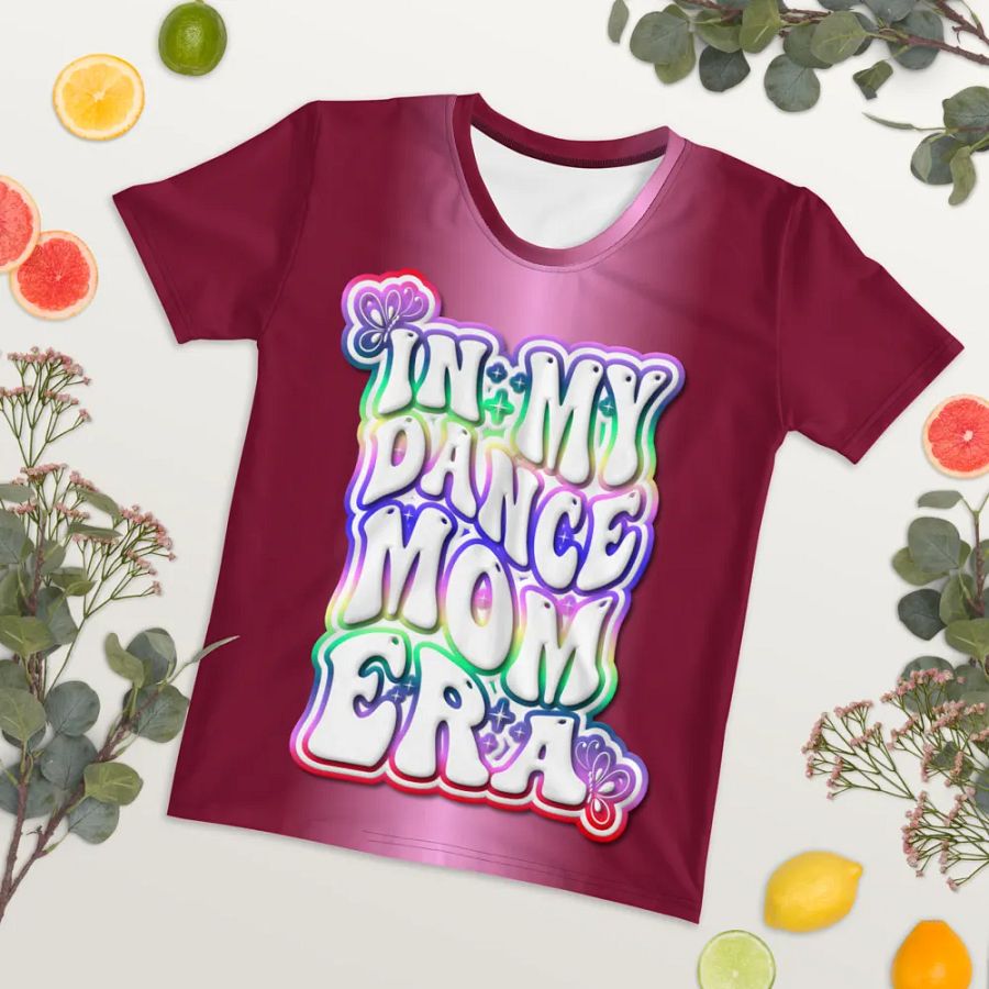 In My Dance Mom Era All Over Print T-shirt product image (7)
