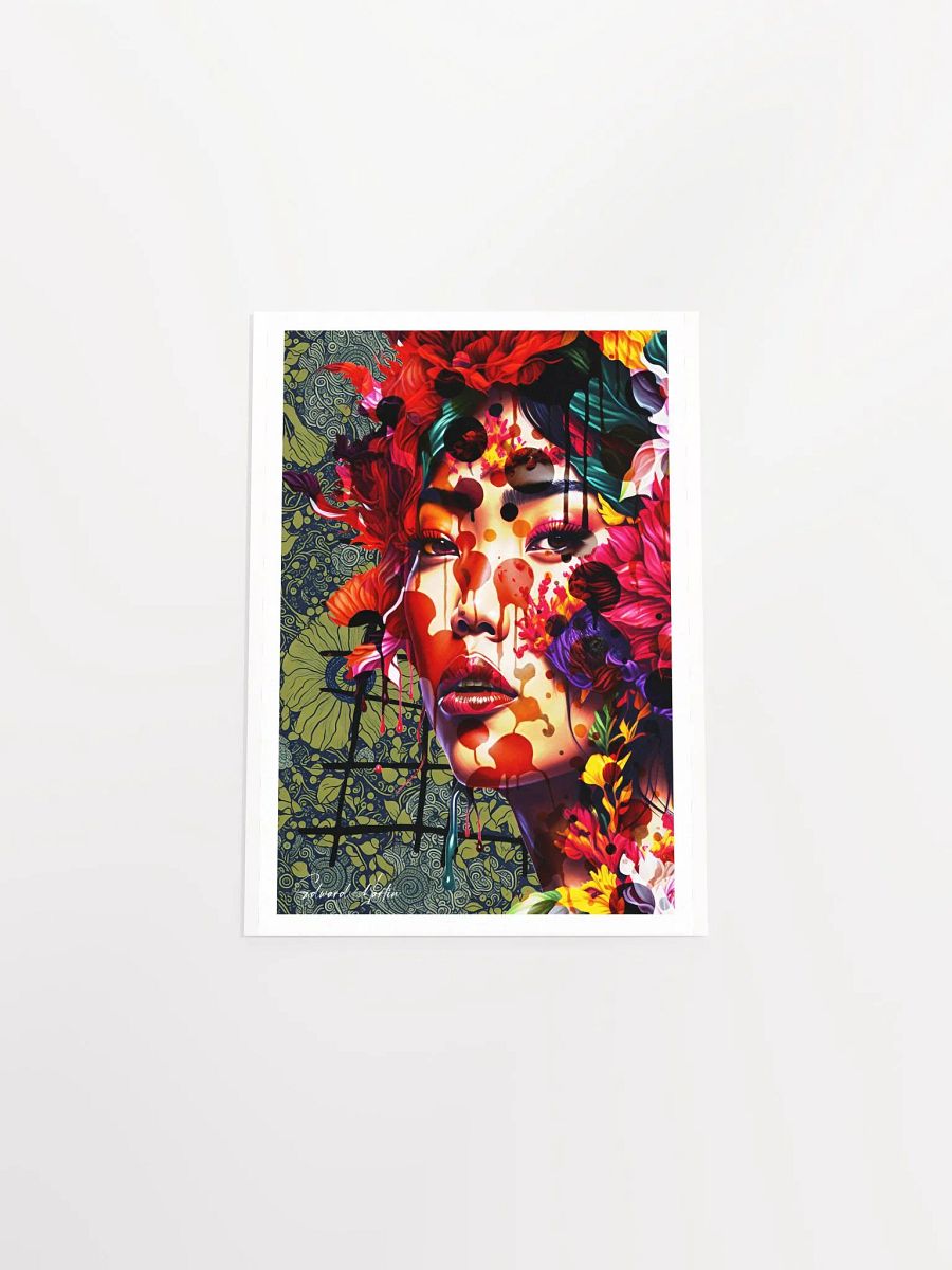 'Unhidden Beauty' by Edward Martin-Mixed Media Collage Print product image (5)
