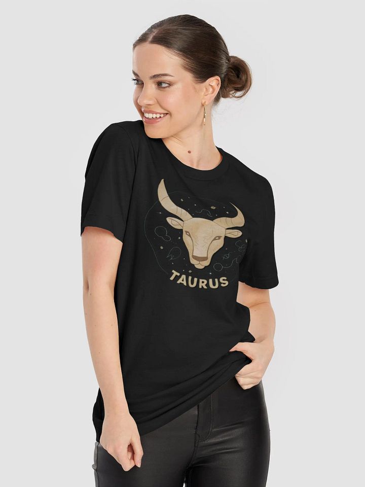 Taurus T-Shirt - Unisex Supersoft with Celestial Bull Design product image (1)