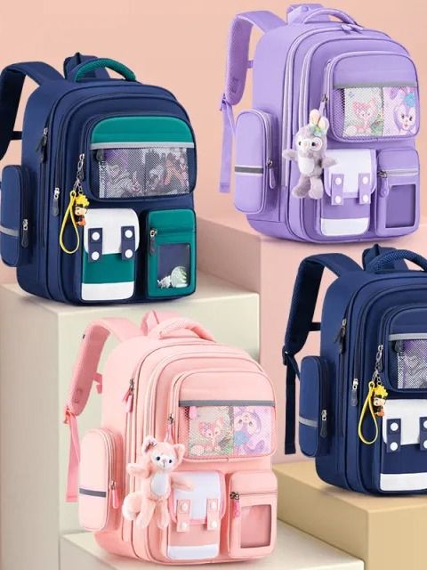 Children's Burden Reduction Large-capacity Backpack Multifunctional Spine Protection product image (1)