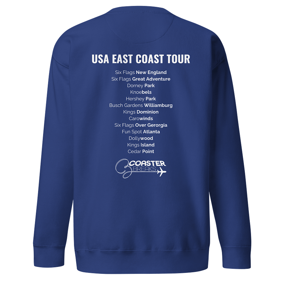USA East Coast Tour CB Logo Sweatshirt - Dark Colours product image (9)