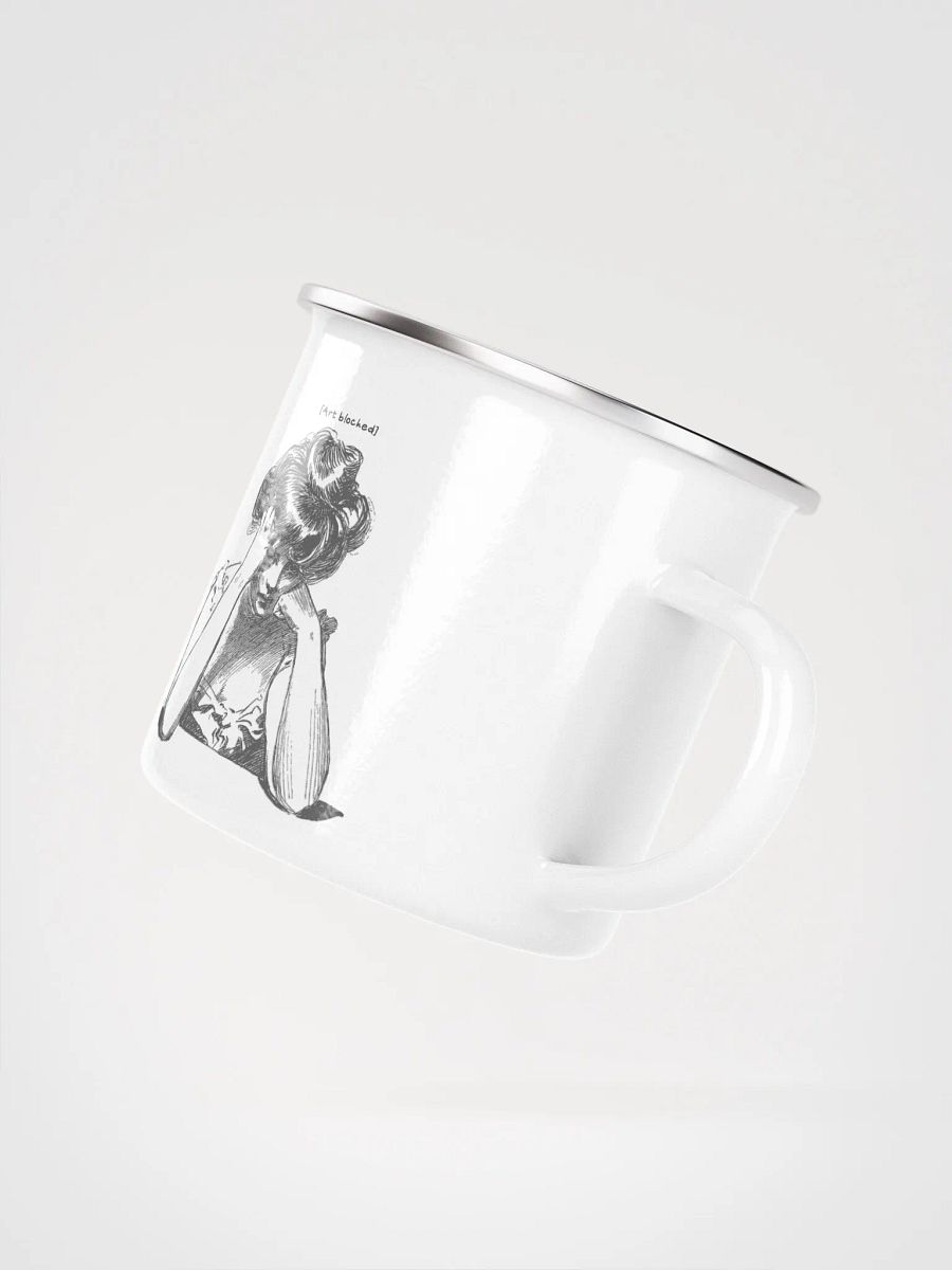 "Art Blocked" Enamel Mug product image (3)