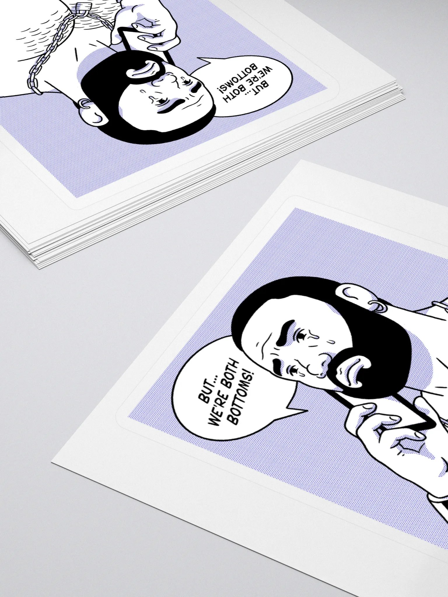 "But... We're Both Bottoms" Sticker product image (6)