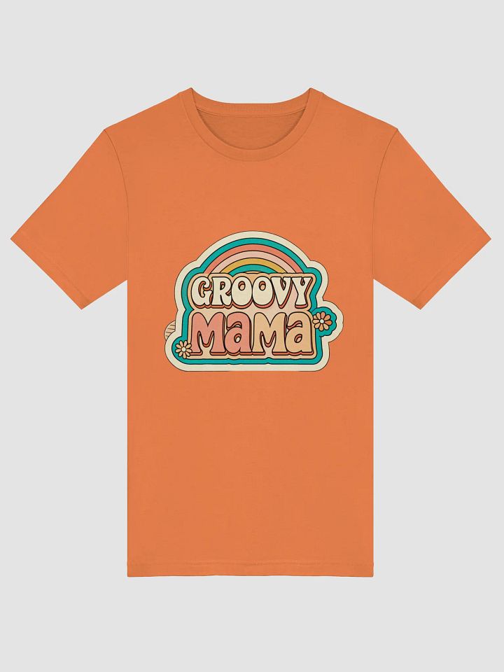 Groovy Mama Retro Rainbow T-Shirt product image (6)