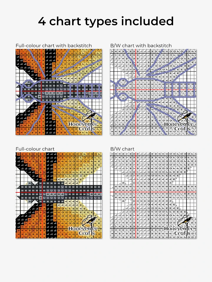 Monarch Butterfly: Insect Cross Stitch Pattern PDF product image (2)