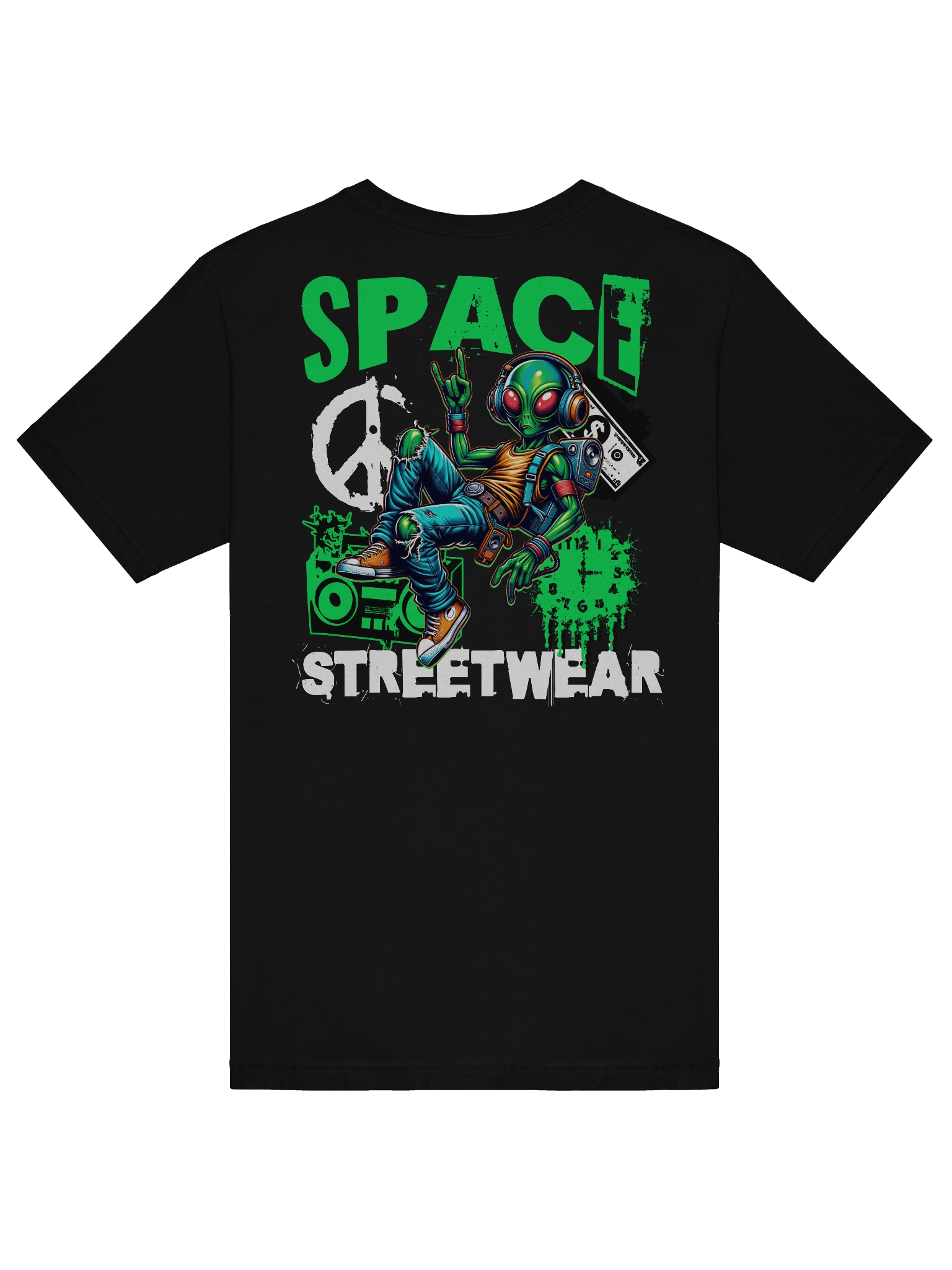 Space Streetwear T-Shirt: Out Of This World Alien Fashion product image (6)