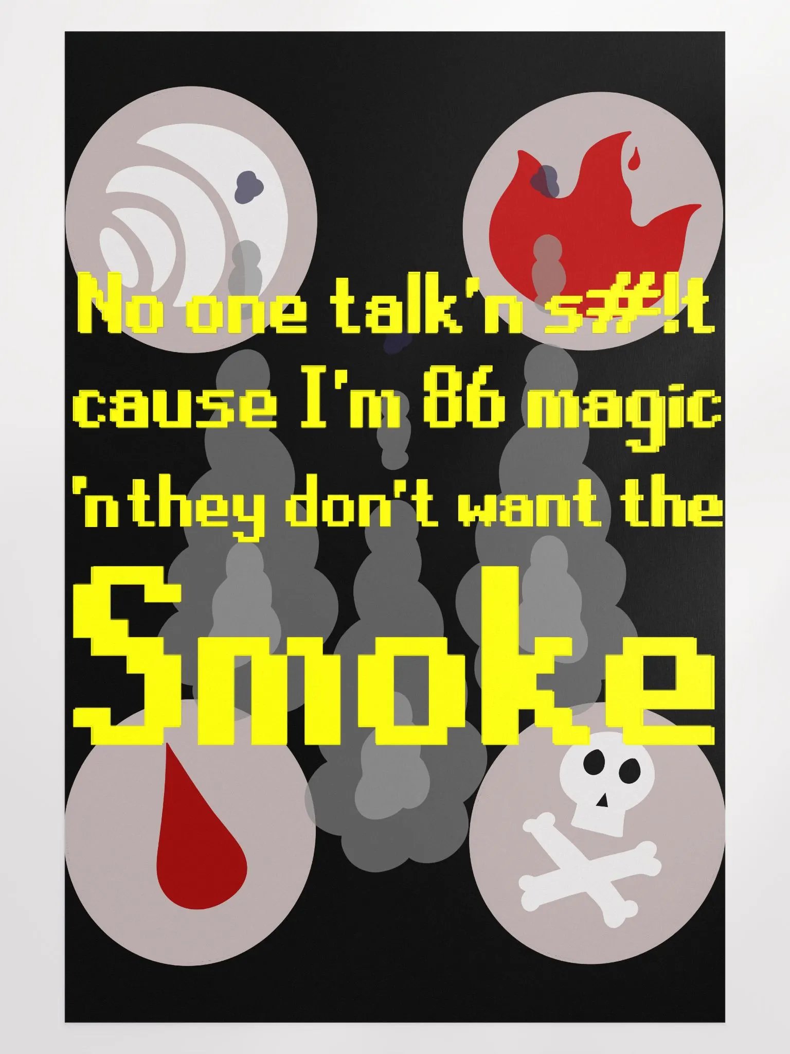 Want smoke poster product image (1)