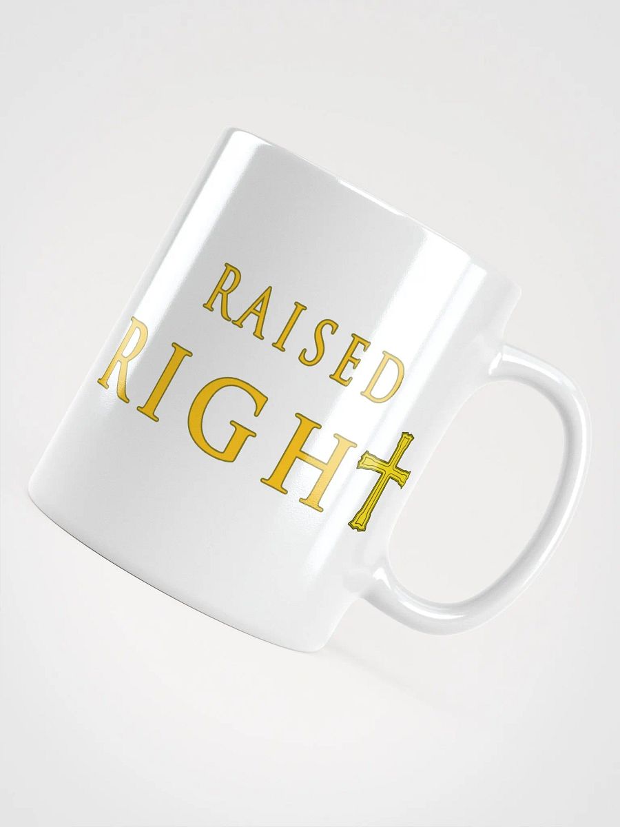 Raised Right Gold Cross Mug product image (7)
