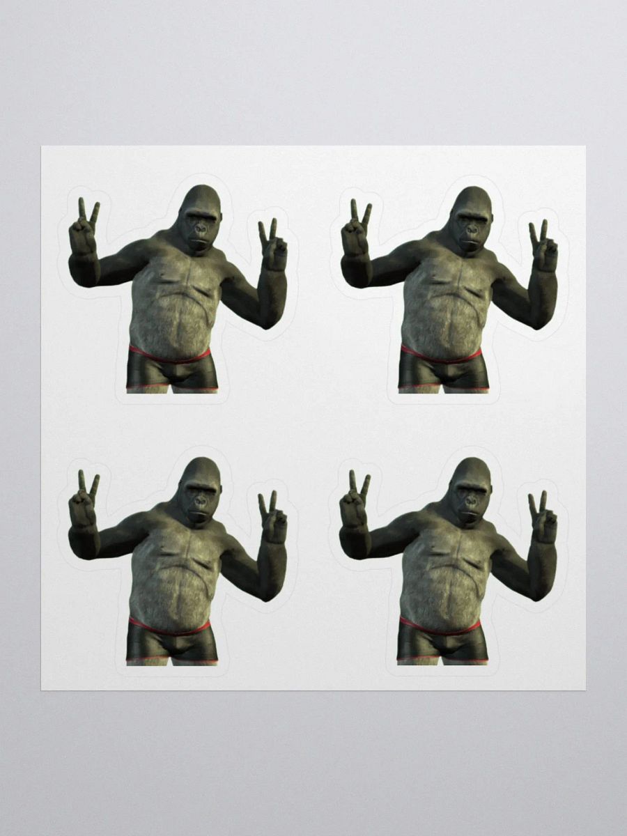 Big Dreamers Gorilla 4 Sticker Sheet product image (1)