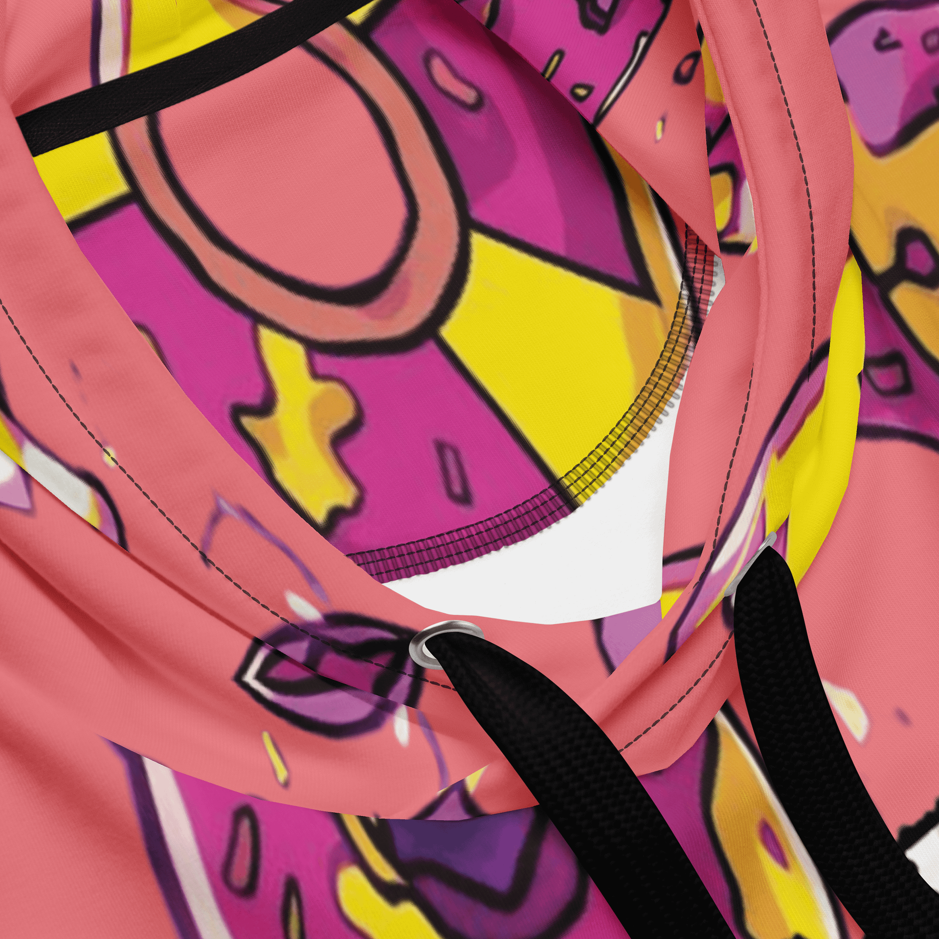 CLOUD COMMUNITY DONUT HOODIE (RADIOACTIVE STYLE) product image (4)