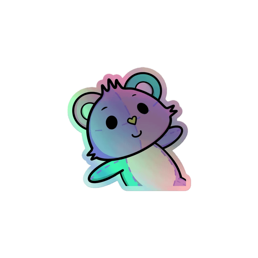 Relaxing - Holographic Sticker product image (1)
