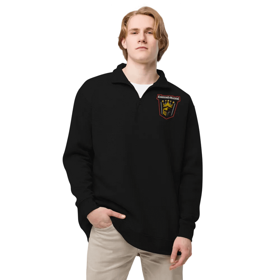 E-Sport embroider Fleece Pullover 1/4 zip product image (4)