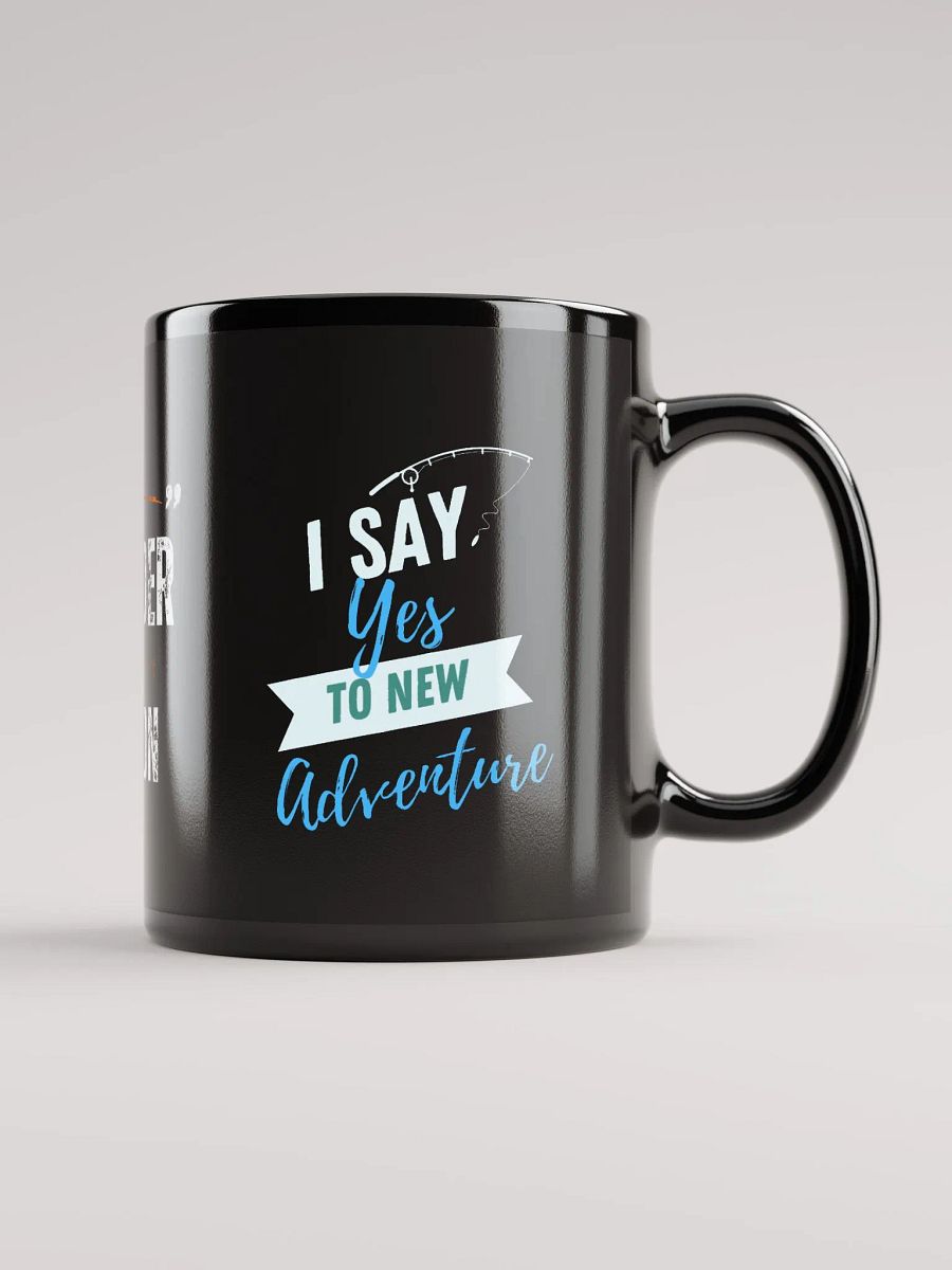 Fragmented Dreams Black Glossy Mug product image (2)