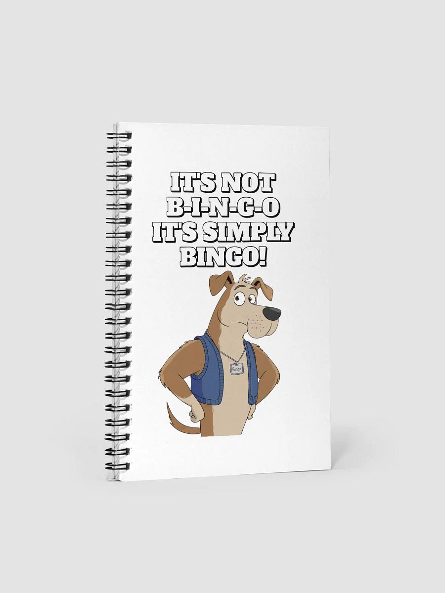 It's Not B-I-N-G-O, It's Simply Bingo. Funny Notebook product image (4)