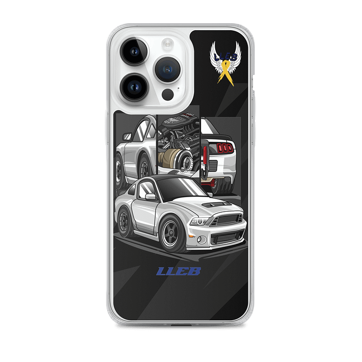 EB Toonz Mustang MagSafe® iPhone® Clear Case product image (2)