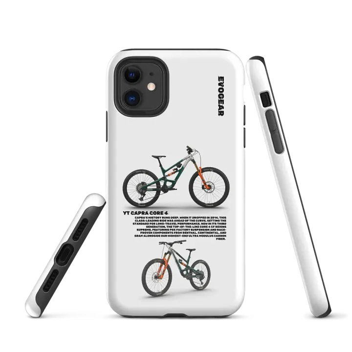 White Capra Core 4 iPhone Case product image (1)