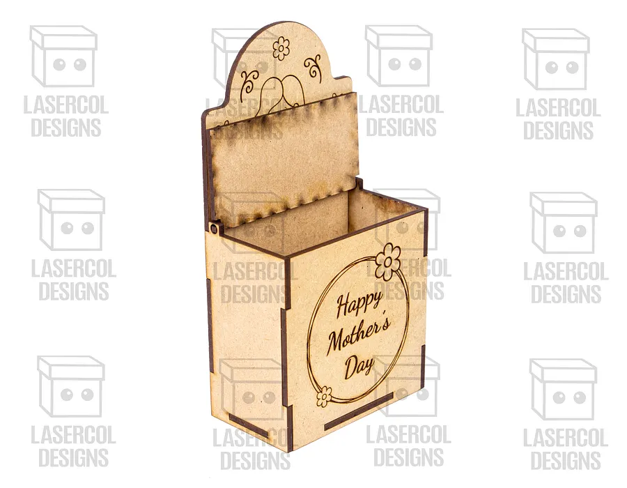 Mother's Day Gift Boxes (3 Sizes, 5 Styles) - Laser Cut Files product image (9)