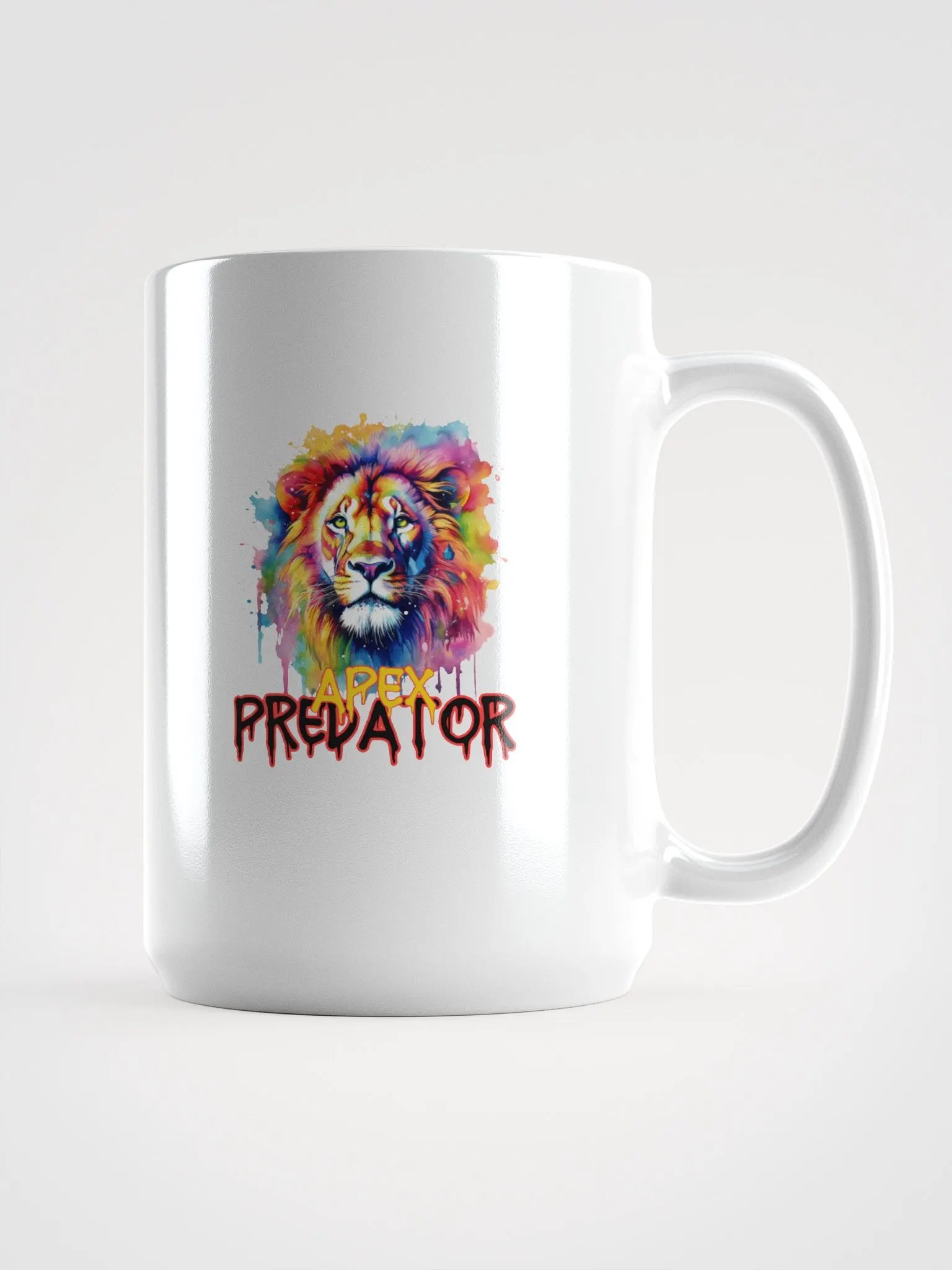 Vibrant Lion Apex Predator Mug product image (1)