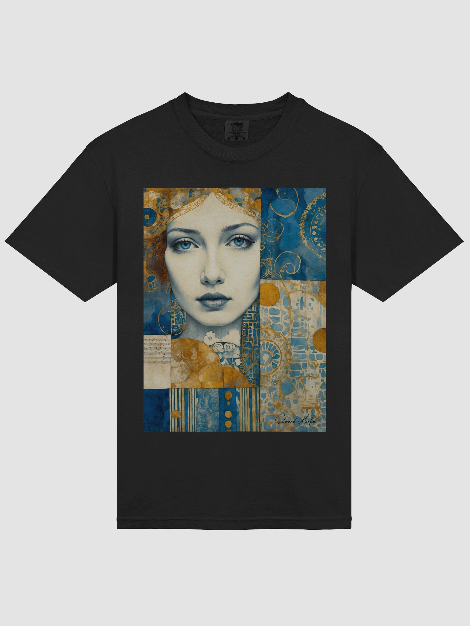 Ethereal Beauty Abstract Portrait T-Shirt product image (14)