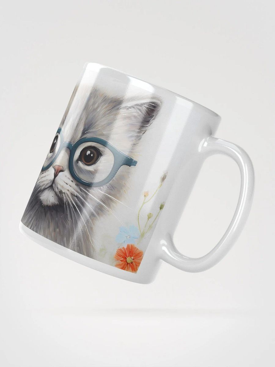 Smarty Cat Glasses Mug product image (6)