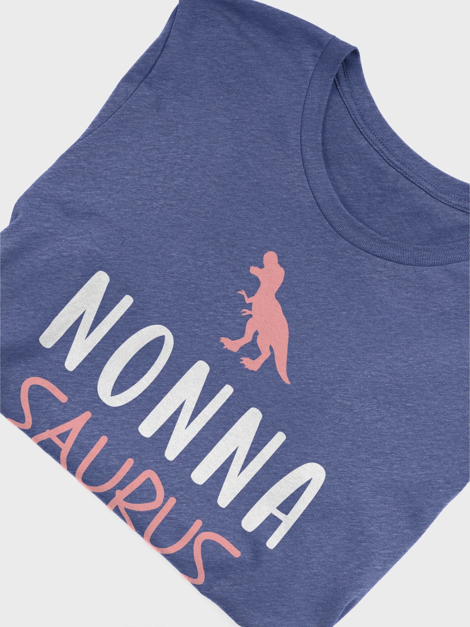 Nonnasaurus Rex Cute Nonna Dinosaur - Unisex T-shirt Bella Canvas 3001 product image (21)