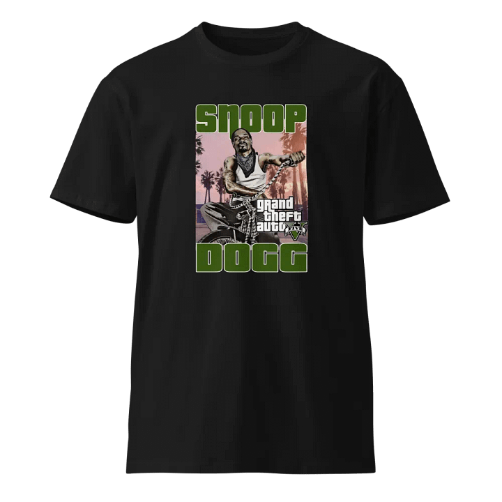 Snoop Dogg GTA V Graphic T-Shirt product image (1)
