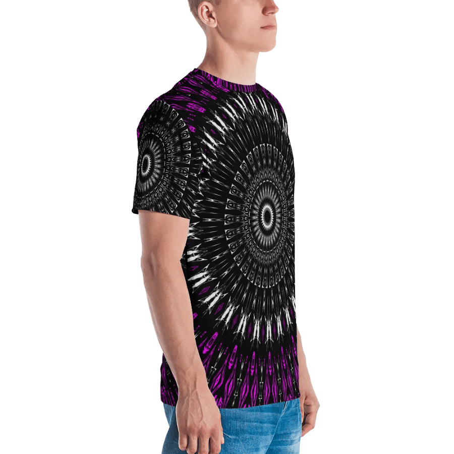 Abstract Mandala Men's Crew Neck T Shirt product image (3)