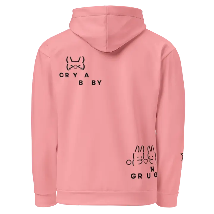 CYBER HOODIE PINK product image (2)