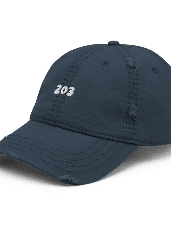 Connecticut Area Code Hat by Alexa Curtis – 860 or 203 product image (3)