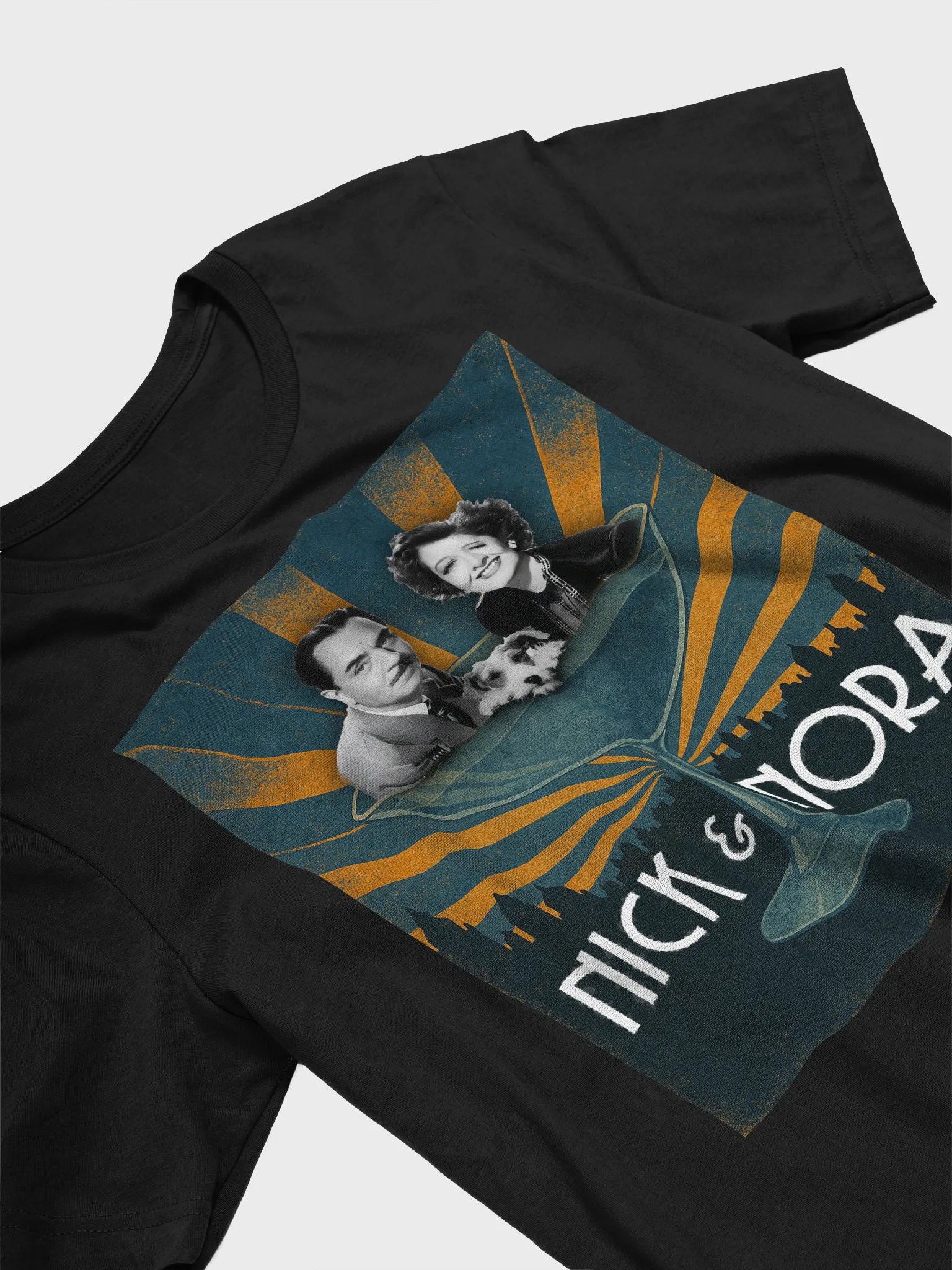 Nick & Nora Exclusive Hollywood Mysteries T-Shirt product image (3)