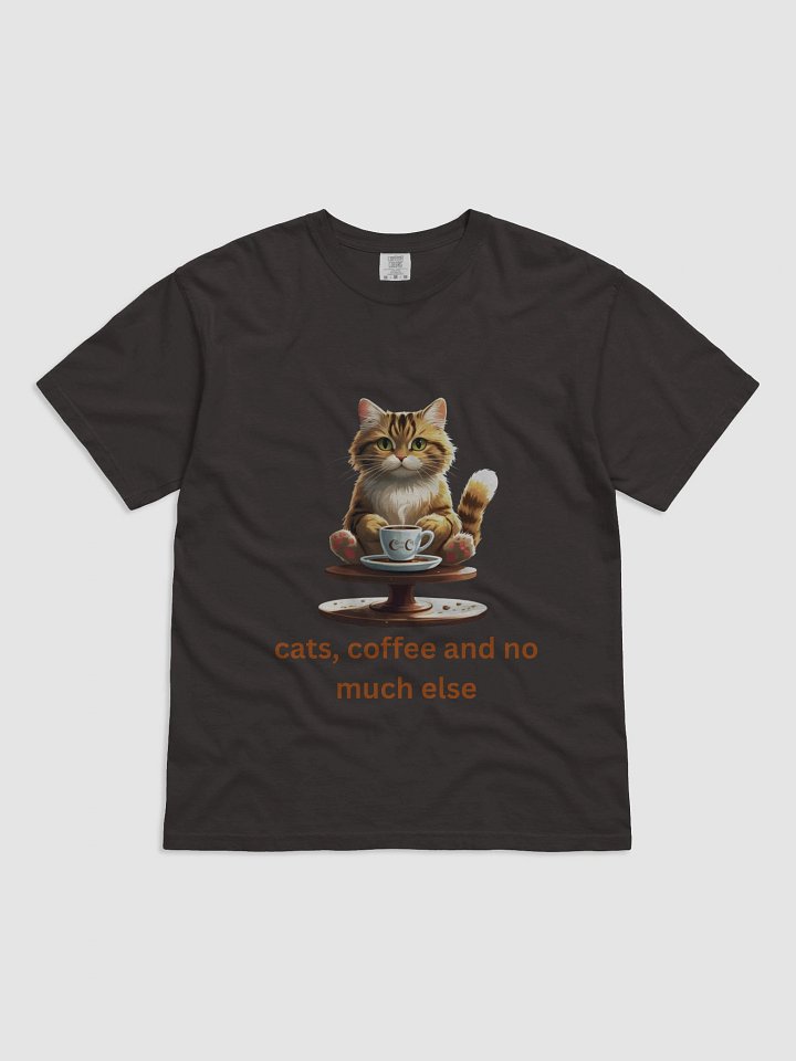Cozy Cat Coffee Time T-Shirt product image (12)