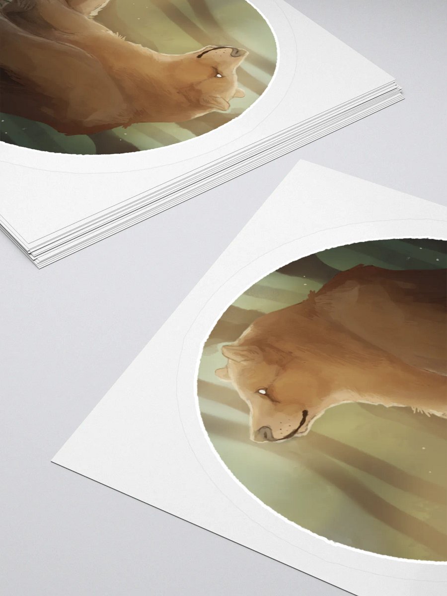 Bear In The Woods Sticker product image (11)