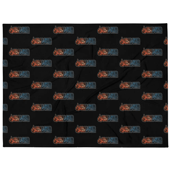 Walker Valley Forge Flame Logo Throw Blanket product image (1)