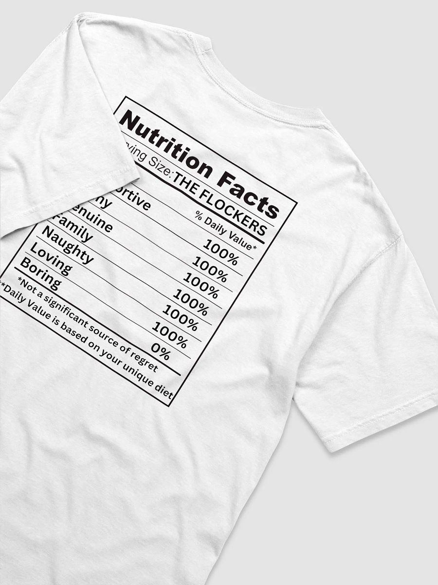 Black on White Nutrition Facts product image (4)