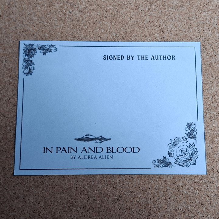 In Pain and Blood Bookplate product image (1)