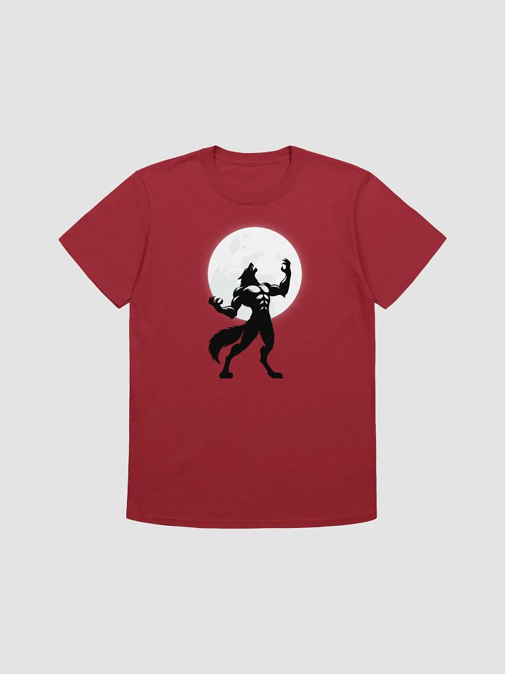 Howling Dog Man Unisex T-Shirt product image (1)