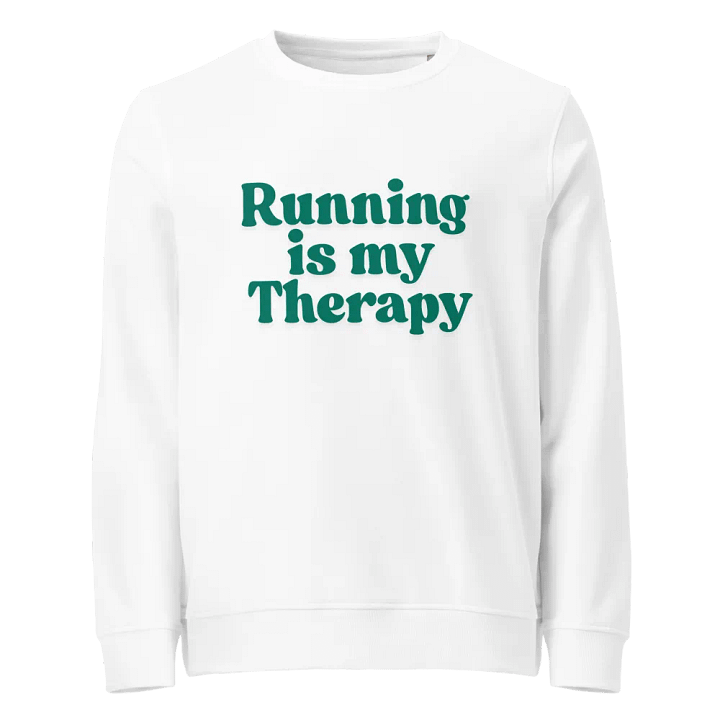 Therapeutic Run Organic Sweatshirt product image (1)