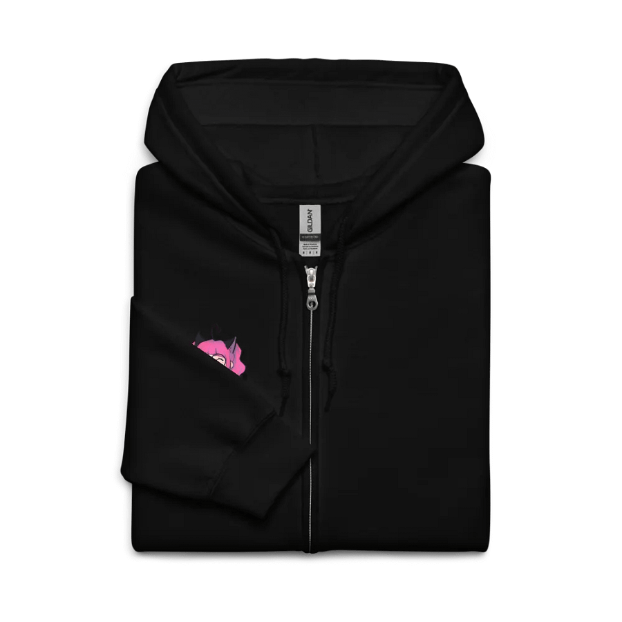 Flame & Spackles Chibi Gildan Zip-Up Hoodie product image (5)