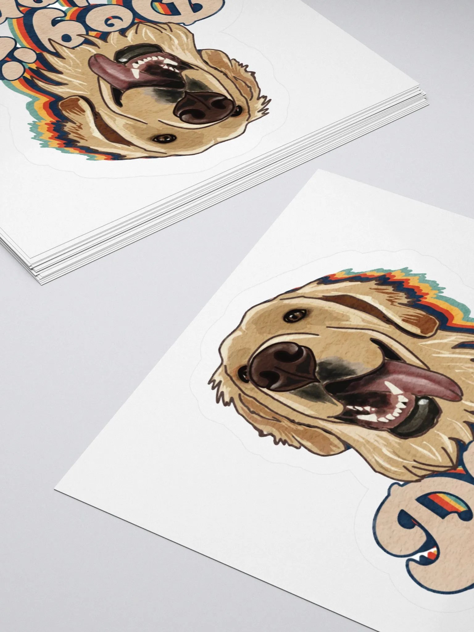 Golden Retriever Dog Mom Sticker product image (3)