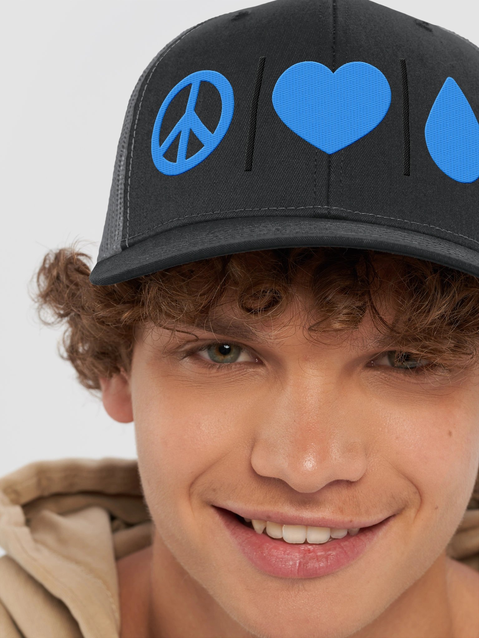 Iconic Peace Snapback Hat product image (52)