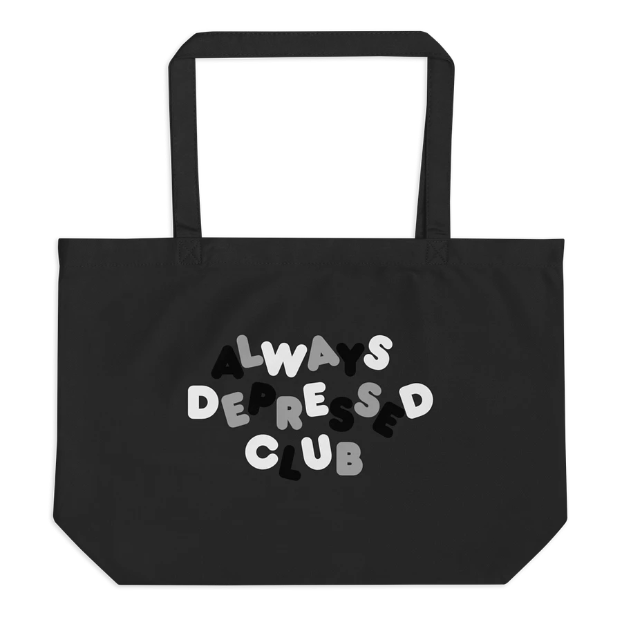 ALWAYS DEPRESSED CLUB Cotton Tote product image (1)