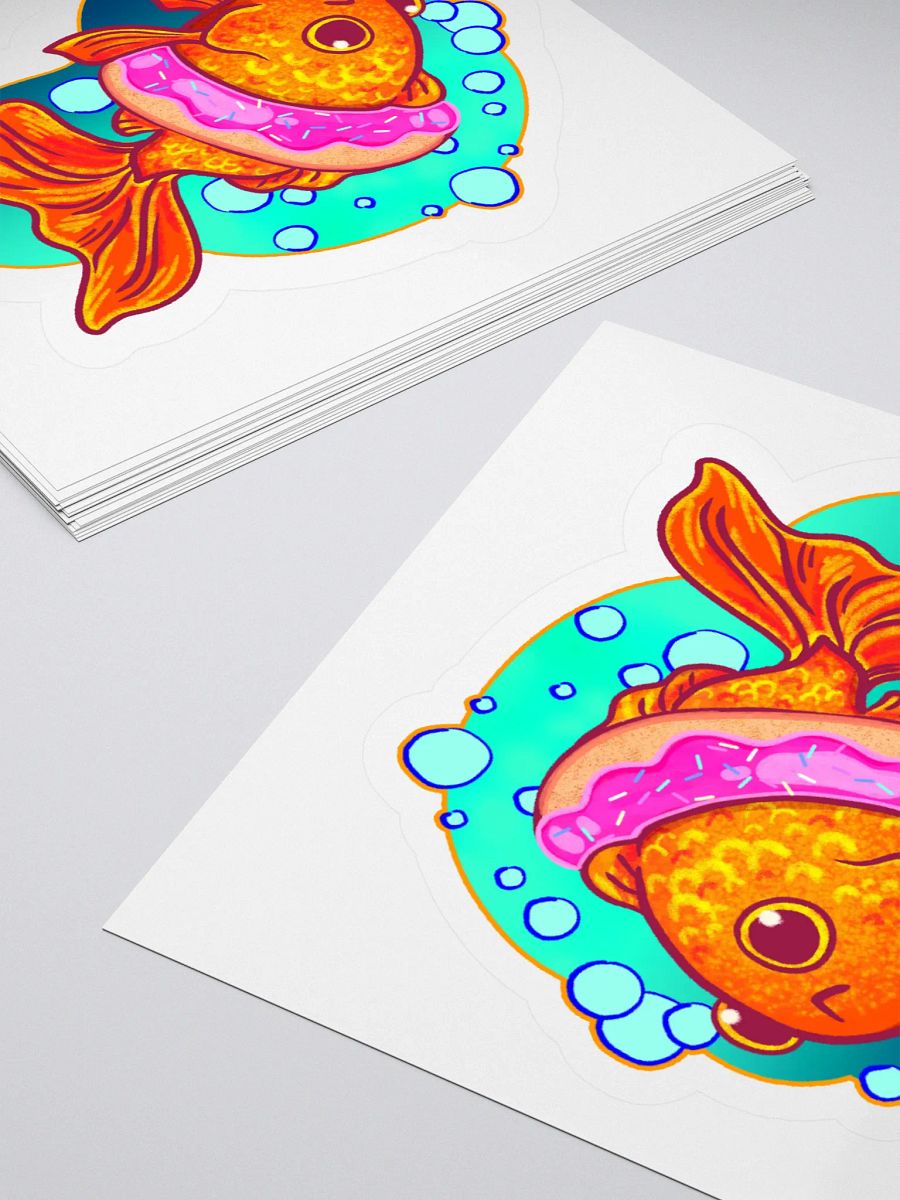 Donut Stop Swimming Sticker product image (4)