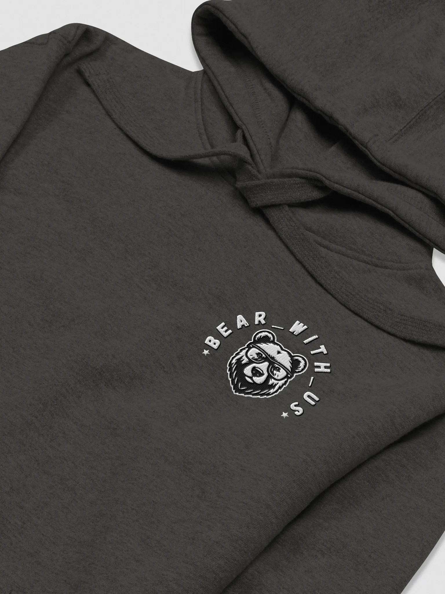 Bear With Us Embroided hoodie product image (3)