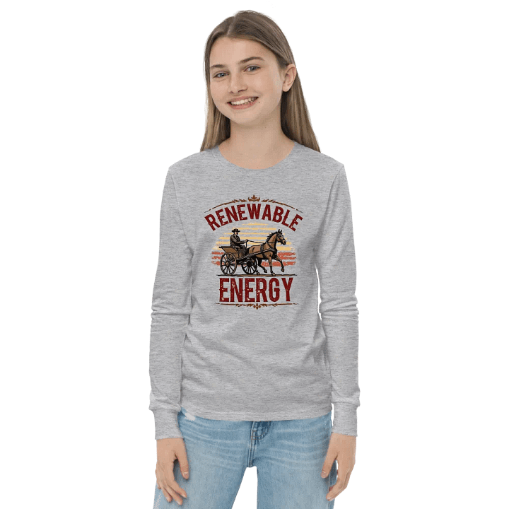 Renewable Energy Vintage Carriage Long Sleeve Tee product image (9)